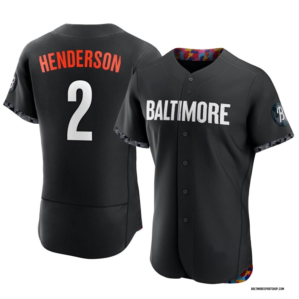 Authentic Gunnar Henderson Men s Baltimore Orioles 2023 City